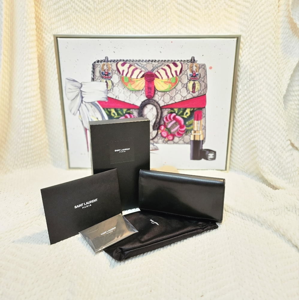 YSL Long Wallet (Full inclusion)